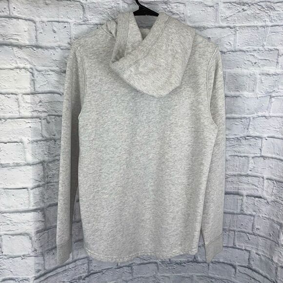 Hollister pullover hoodie w/drawstring & front pockets grey sz small men - Picture 7 of 7